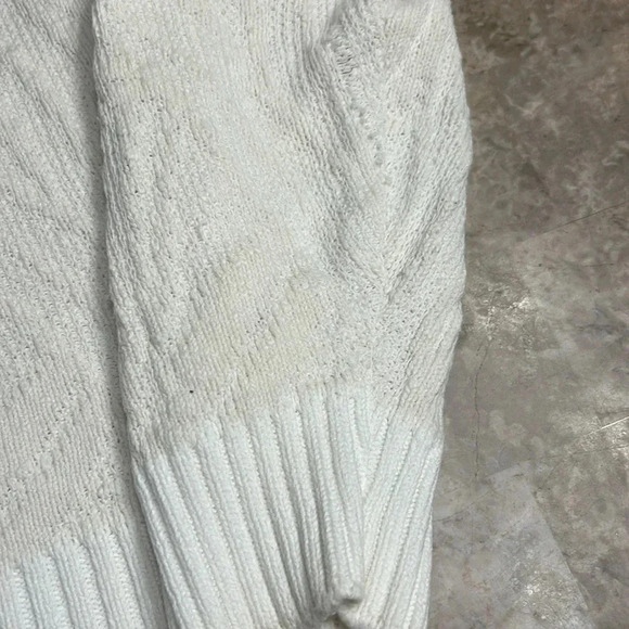 Cotton knit  chunky Sweater,men Small,Textured,ribbed,thick crew neck,Canada,vtg - Picture 11 of 11